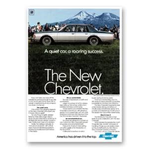 1979 Chevrolet Caprice Print Ad | Roaring Success