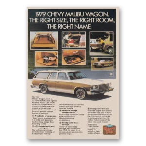 1979 Chevrolet Malibu Print Ad | Right Room