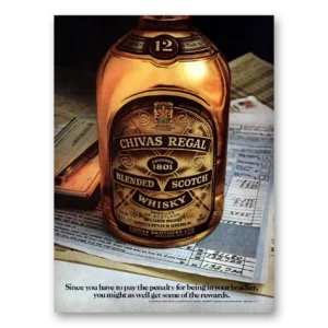 1979 Chivas Regal Print Ad | Your Bracket