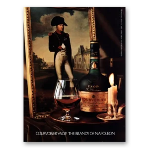 1979 Courvoisier Print Ad | Brandy Napoleon