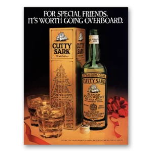 1979 Cutty Sark Print Ad | Overboard