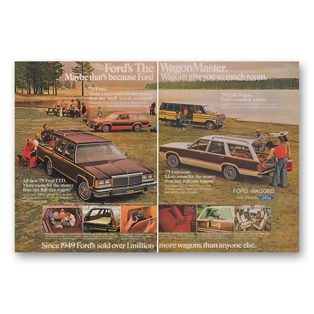 1979 Ford Wagons Print Ad | Wagon Master