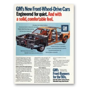 1979 General Motors Print Ad | Front Wheel