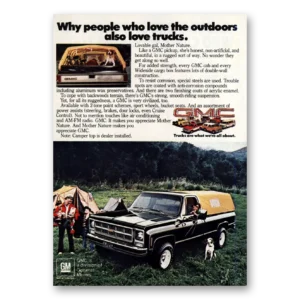 1979 GMC Trucks Print Ad | Love Outdoors