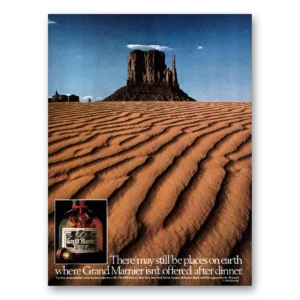 1979 Grand Marnier Print Ad | After Dinner