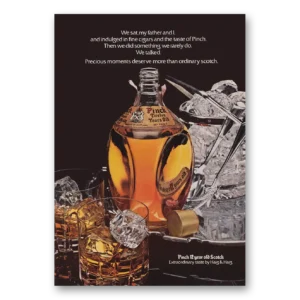 1979 Pinch Scotch Print Ad | We Sat My