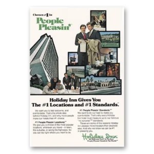 1979 Holiday Inn Print Ad | People Pleasin'