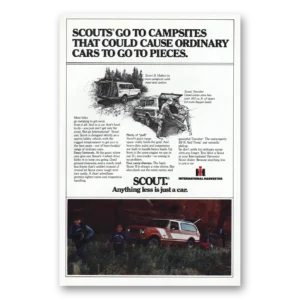1979 International Harvester Scout Print Ad | Campsites