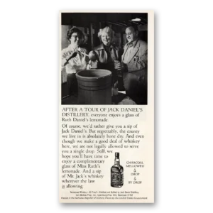 1979 Jack Daniels Print Ad | Ruth Daniels