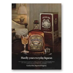 1979 Lochan Ora Liqueur Print Ad | Hardly Everyday