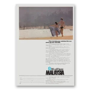 1979 Malaysia Print Ad | Watched Sun