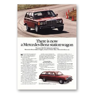 1979 Mercedes Benz Print Ad | Station Wagon