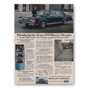 1978 Mercury Marquis Print Ad | Science Helps