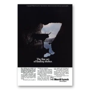 1979 Merrill Lynch Print Ad | Shelter
