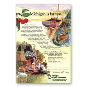 1979 Michigan Print Ad | For You