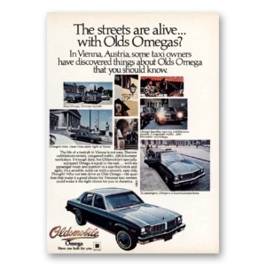 1978 Oldsmobile Omega Print Ad | Taxi Owners