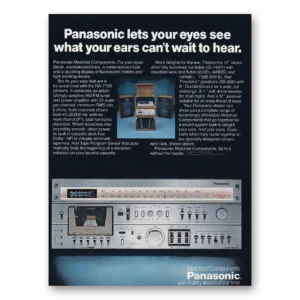 1979 Panasonic Stereo Print Ad | Eyes See