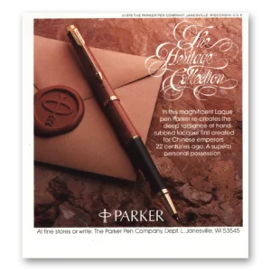 1977 Parker Pens Print Ad | Deep Radiance