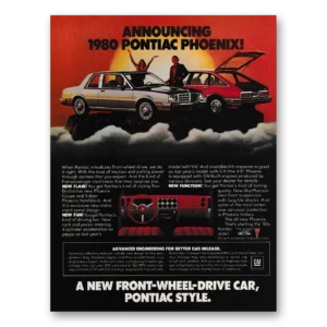 1979 Pontiac Phoenix Print Ad | Front Wheel Drive