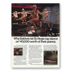 1979 St Regis Paper Print Ad | Baldwin