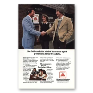 1979 State Farm Insurance Print Ad | Jim Sullivan