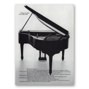 1983 Steinway Piano Print Ad | Name Piano