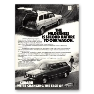 1979 Subaru Wagon Print Ad | Wilderness