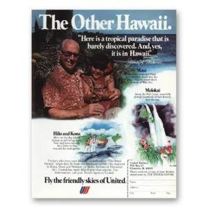 1979 United Airlines Print Ad | Other Hawaii