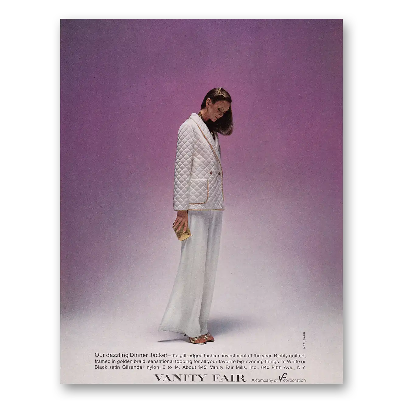1979 Vanity Fair Fashion Print Ad | Dazzling Jacket