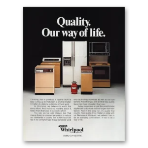 1979 Whirlpool Print Ad | Way Life