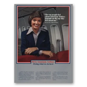 1980 American Airlines Print Ad | Victoria Getz