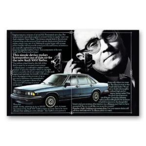 1980 Audi Print Ad | Simple Device