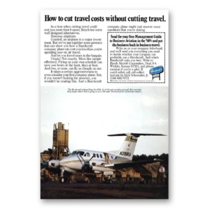 1980 Beechcraft King Air Print Ad | Jetprop