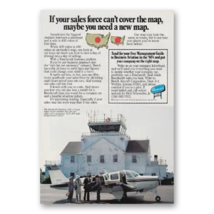 1980 Beechcraft Bonanza Print Ad | Sales Force