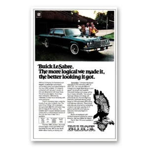 1980 Buick LeSabre Print Ad | More Logical
