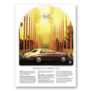 1980 Cadillac Seville Print Ad | Beauty Being First