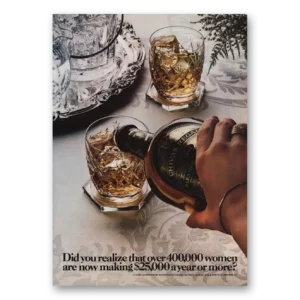 1980 Chivas Regal Print Ad | Women Making