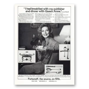 1980 Fortunoff Print Ad | My Publisher