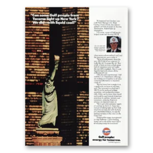 1980 Gulf Oil Print Ad | Tacoma