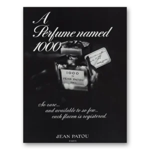 1980 1000 Perfume Print Ad | Perfume