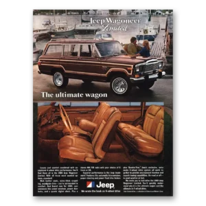 1980 Jeep Wagoneer Print Ad | Ultimate Wagon