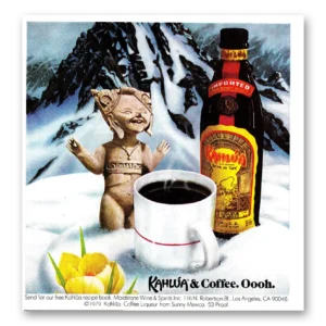1980 Kahlua Print Ad | Kahlua Coffee