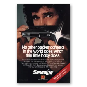 1980 Kodak Ektramax Camera Print Ad | Michael Langdon