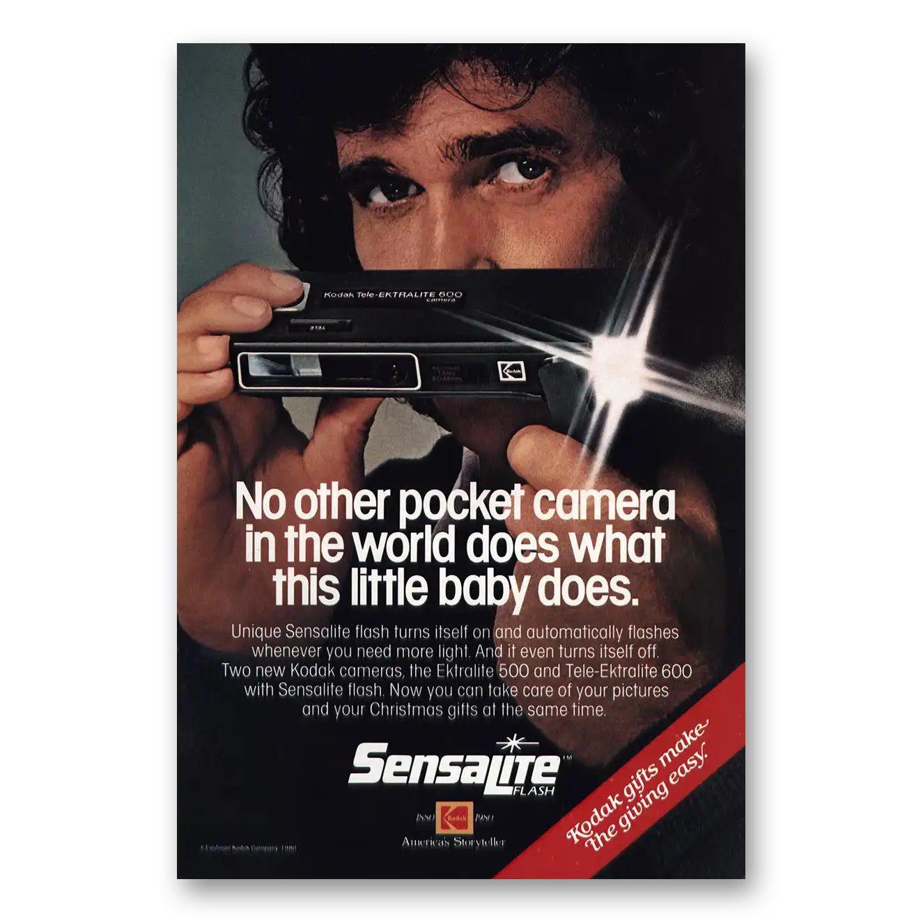 1980 Kodak Ektramax Camera Print Ad | Michael Langdon