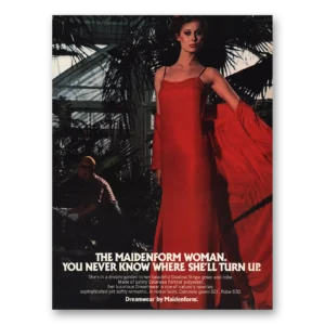 1980 Maidenform Print Ad | Never Know