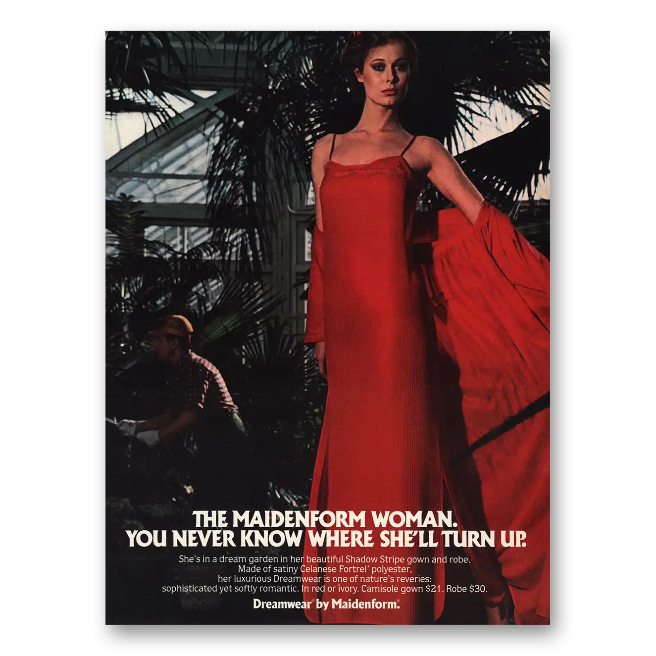 1980 Maidenform Print Ad | Never Know