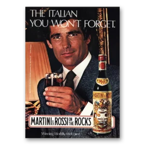 1980 Martini & Rossi Print Ad | Italian You Won't Forget
