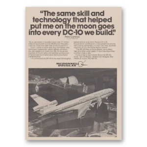 1980 McDonnell Douglas DC10 Print Ad | Every Dc10