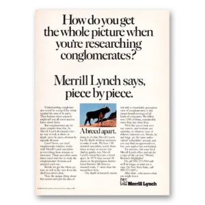 1980 Merrill Lynch Print Ad | Whole Picture