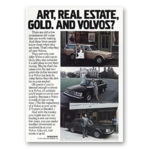 1980 Volvo Print Ad | Real Estate Gold